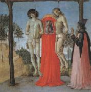 st Jerome supporting Two Men on the Gallows Pietro